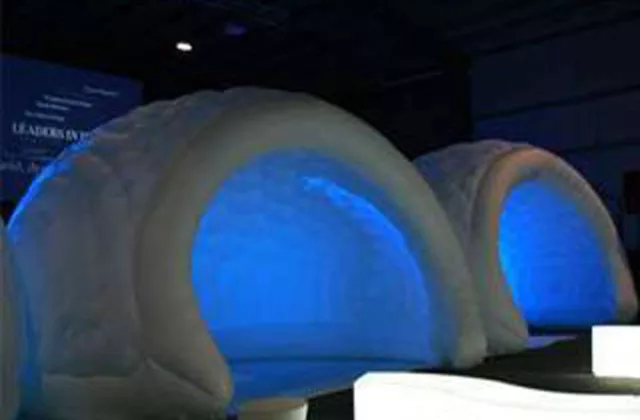 Location Igloo Gonflable Evénementiel Mini (5.5x4.5m) - Location Mobilier Evénementiel Gonflable