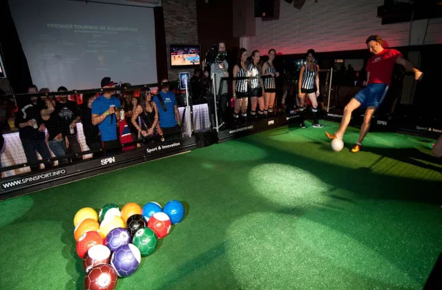 Animation événementielle Billard-Foot - Animation Billard-Foot centre commercial