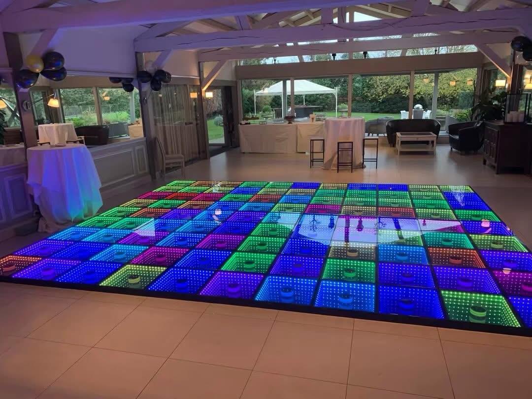 Piste de danse lumineuse