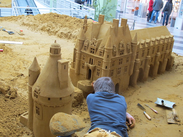 Sculpture de sable