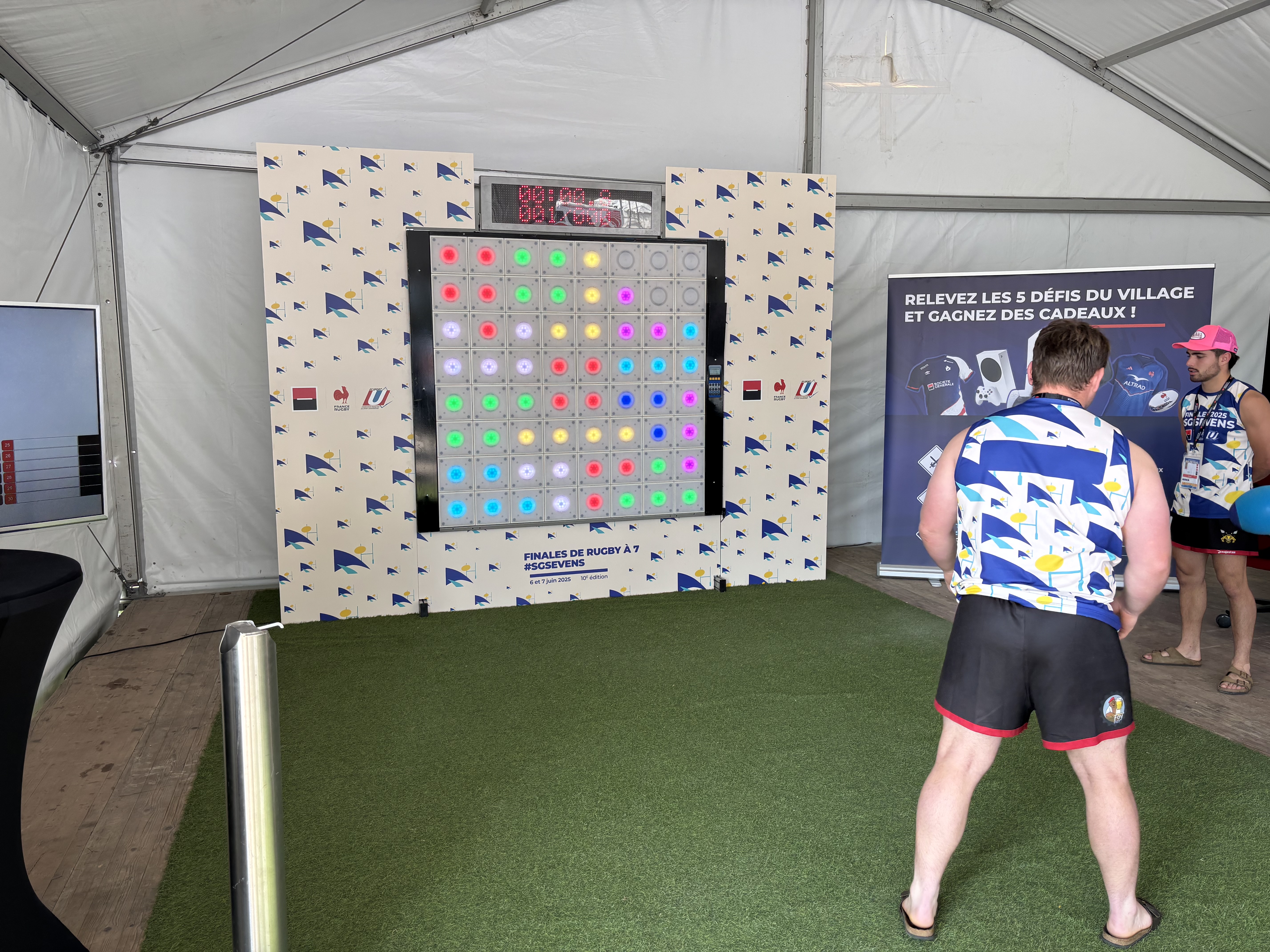 Mur intéractif pour événement d'entreprise