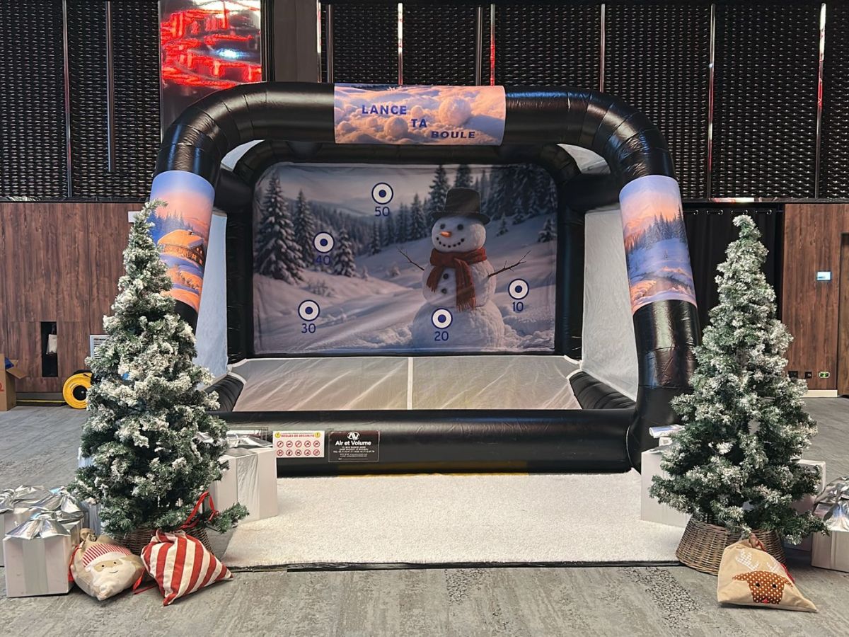 Lancer de boule de neige ou Speedball