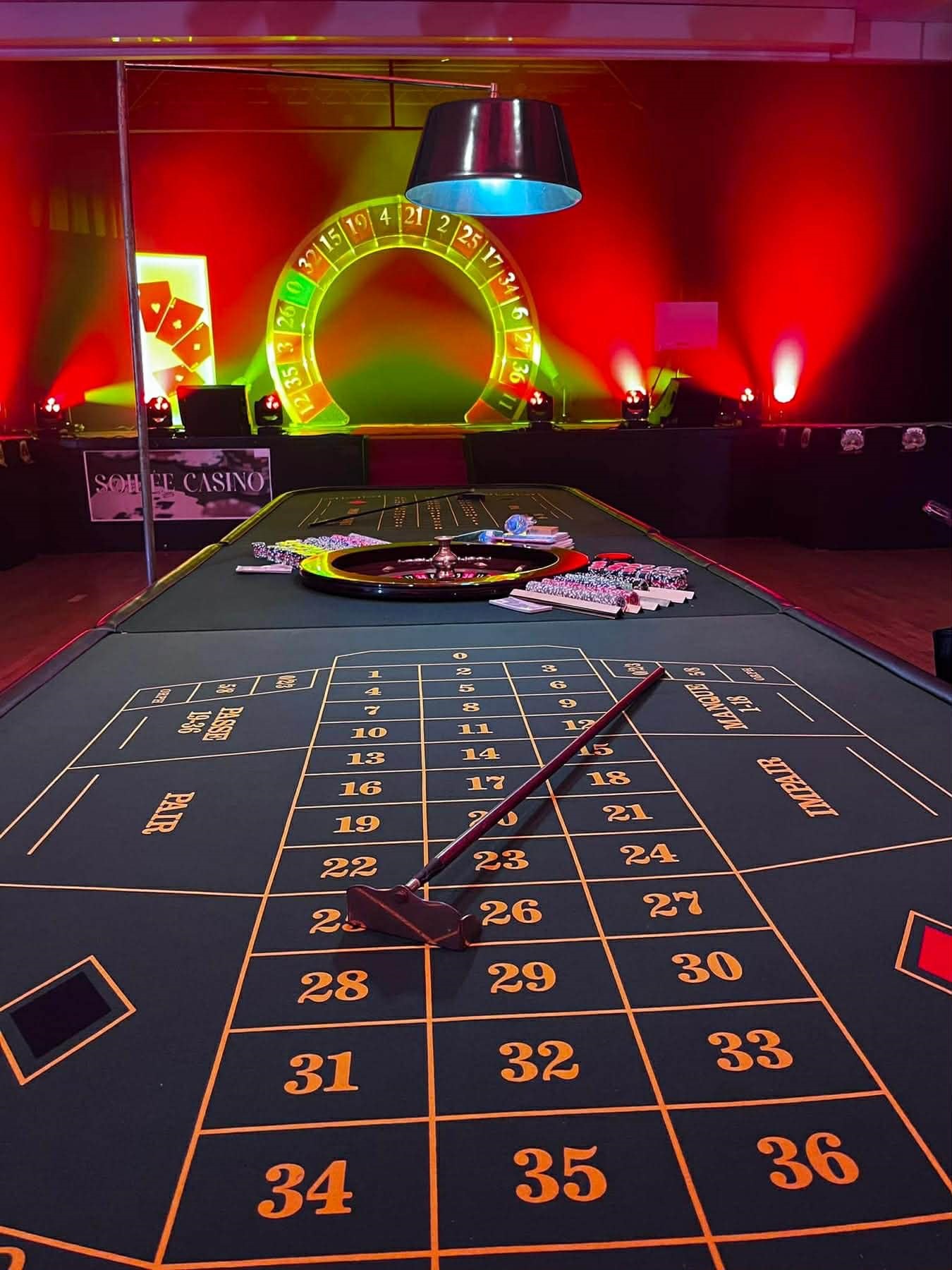 Animation événementielle "Soirée Casino"