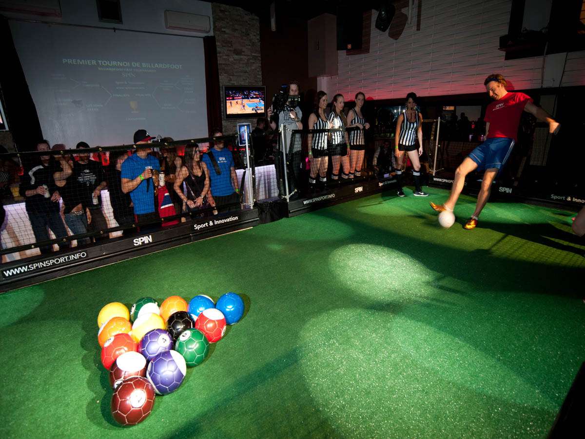 Animation événementielle Billard-Foot - Animation Billard-Foot centre commercial
