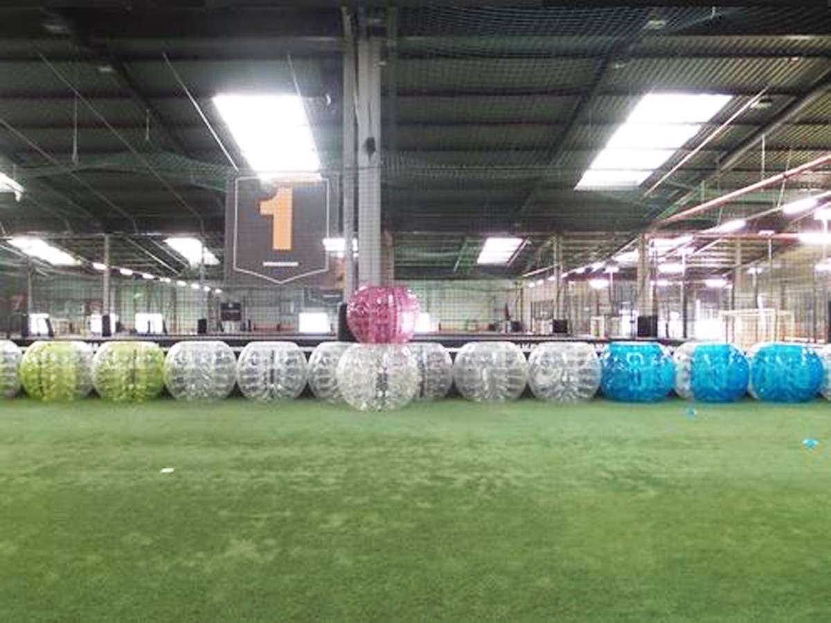 Animation événementielle Bubble-Foot - Animation Bubble-Foot pour événements