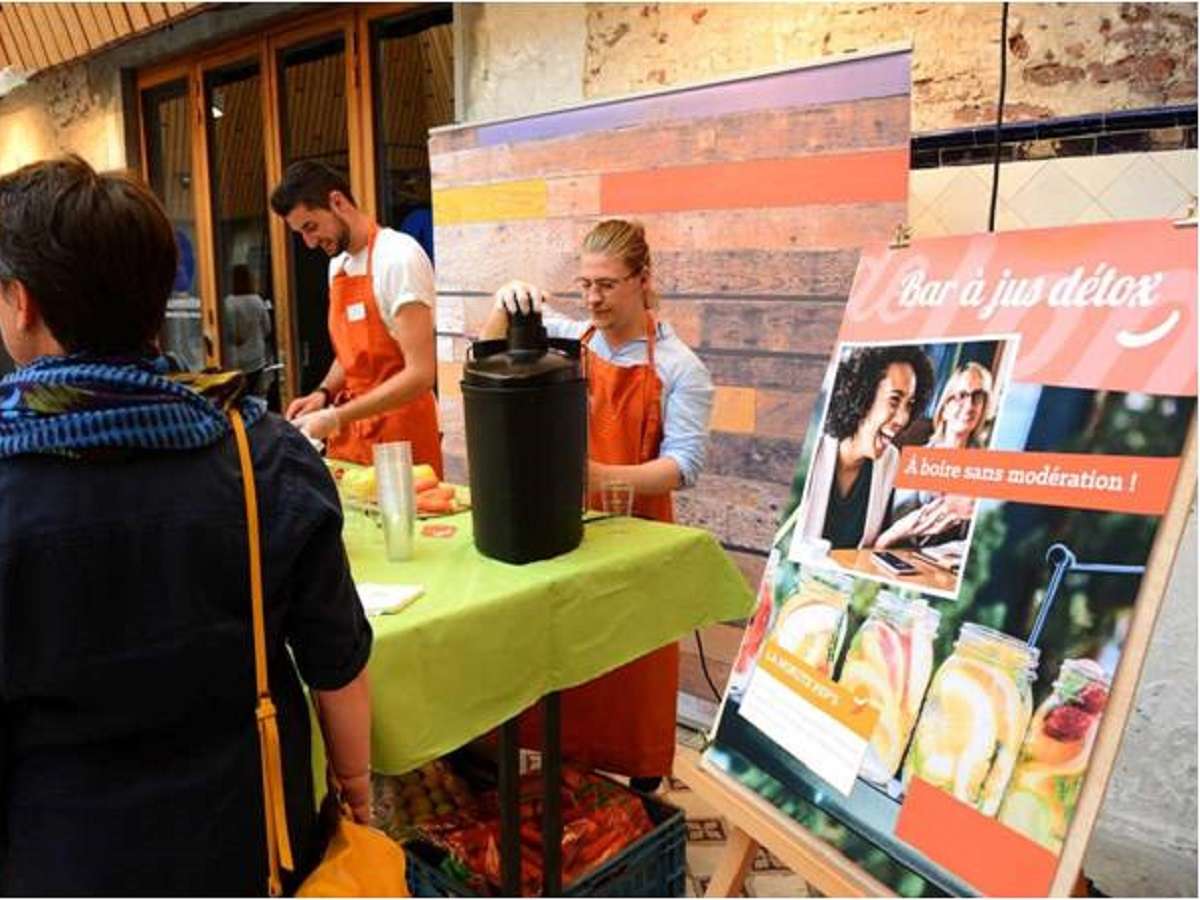 Animation événementielle Bar - Animation Vital Bar centre commercial