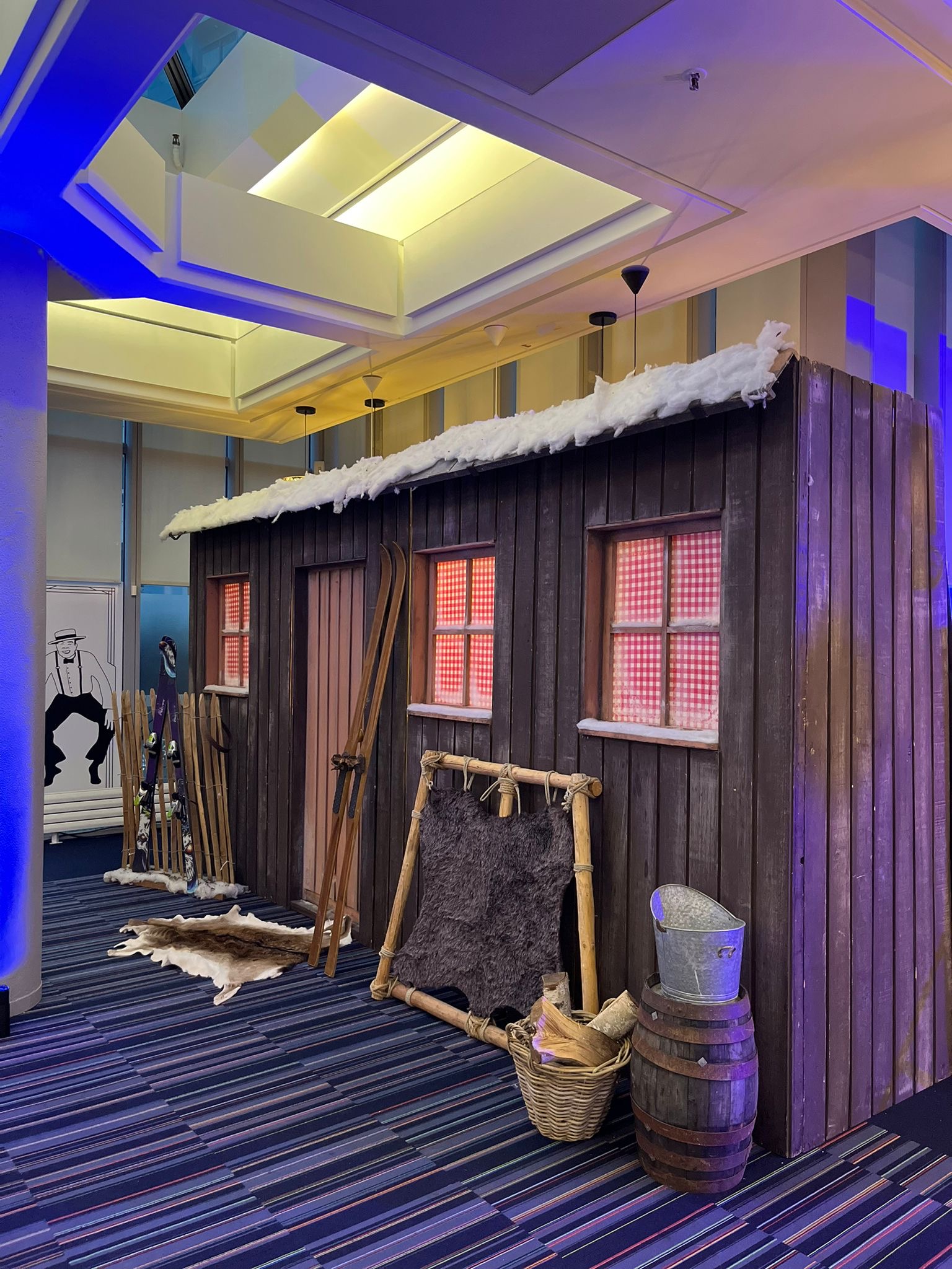 Location de décors Montagne Hiver