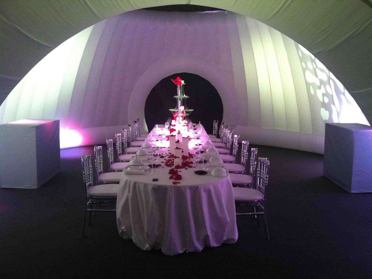 Location Panoramic Gonflable Evénementiel 8m - Location Mobilier Evénementiel Gonfable