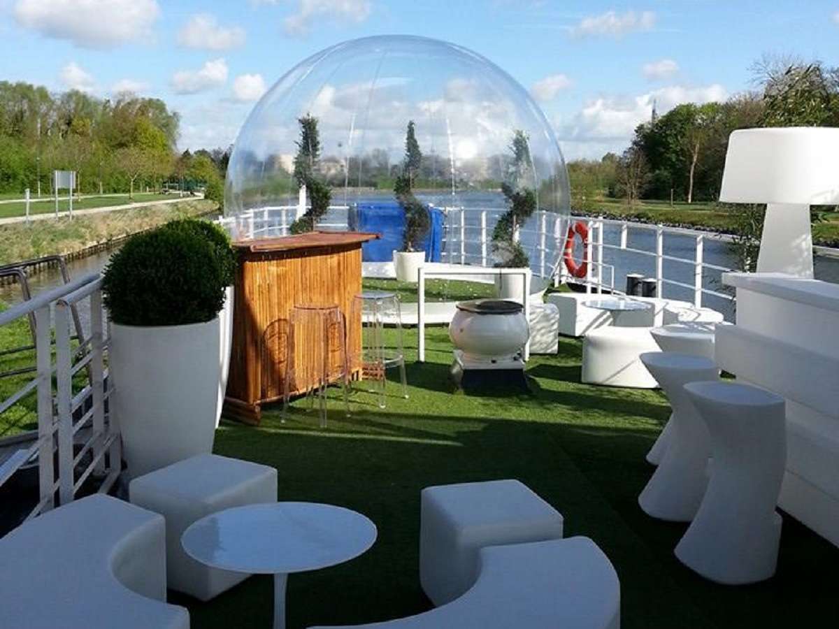 Location Bulle Transparente Gonflable 4m Evénementiel - Location Vitribulle Evénementiel Gonflable 4m