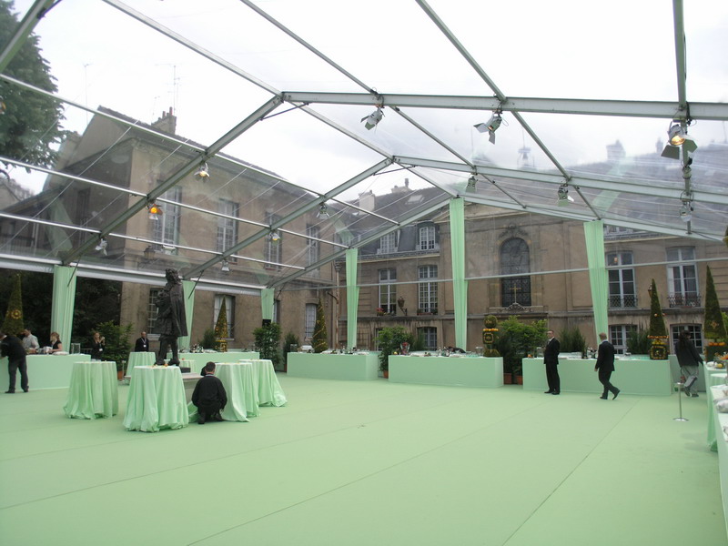 Location de chapiteau événementiel cristal
