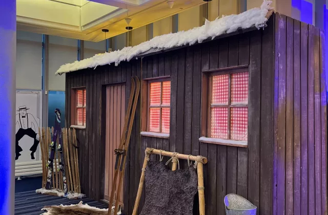 Location de décors Montagne Hiver