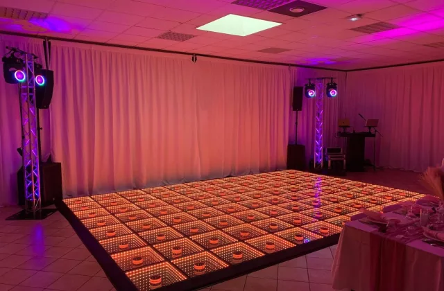 Piste de danse lumineuse
