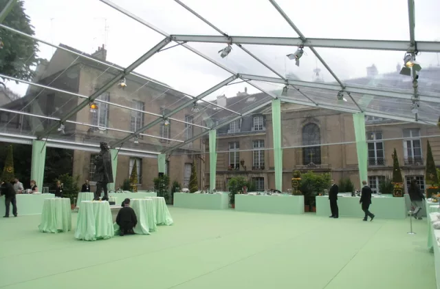 Location de chapiteau événementiel cristal