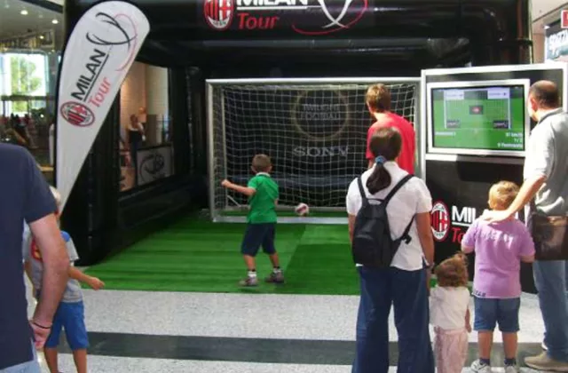 Animation événementielle Football - Animation Buts Electroniques centre commercial