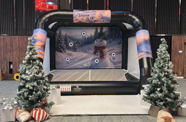 Lancer de boule de neige ou Speedball