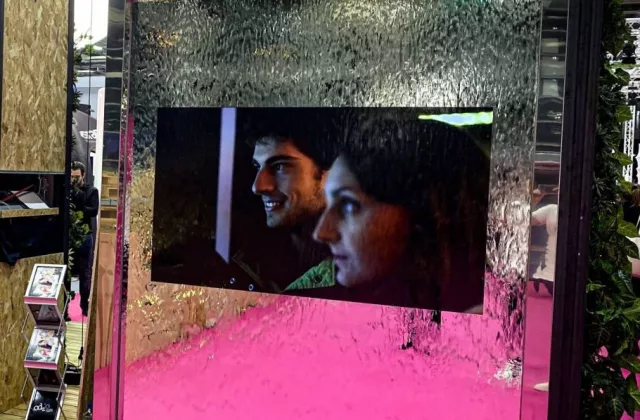 Animation mur d'eau pour vos événements d'entreprise