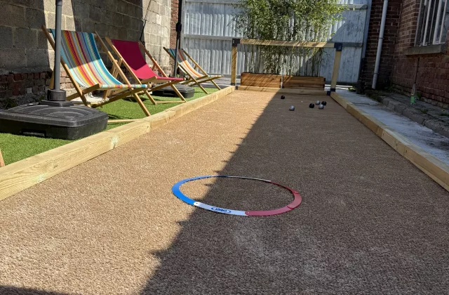 Terrain de pétanque